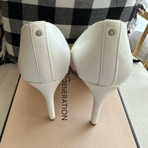 White High Heel Pumps